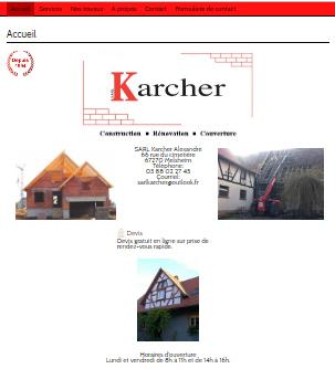 Construction karcher