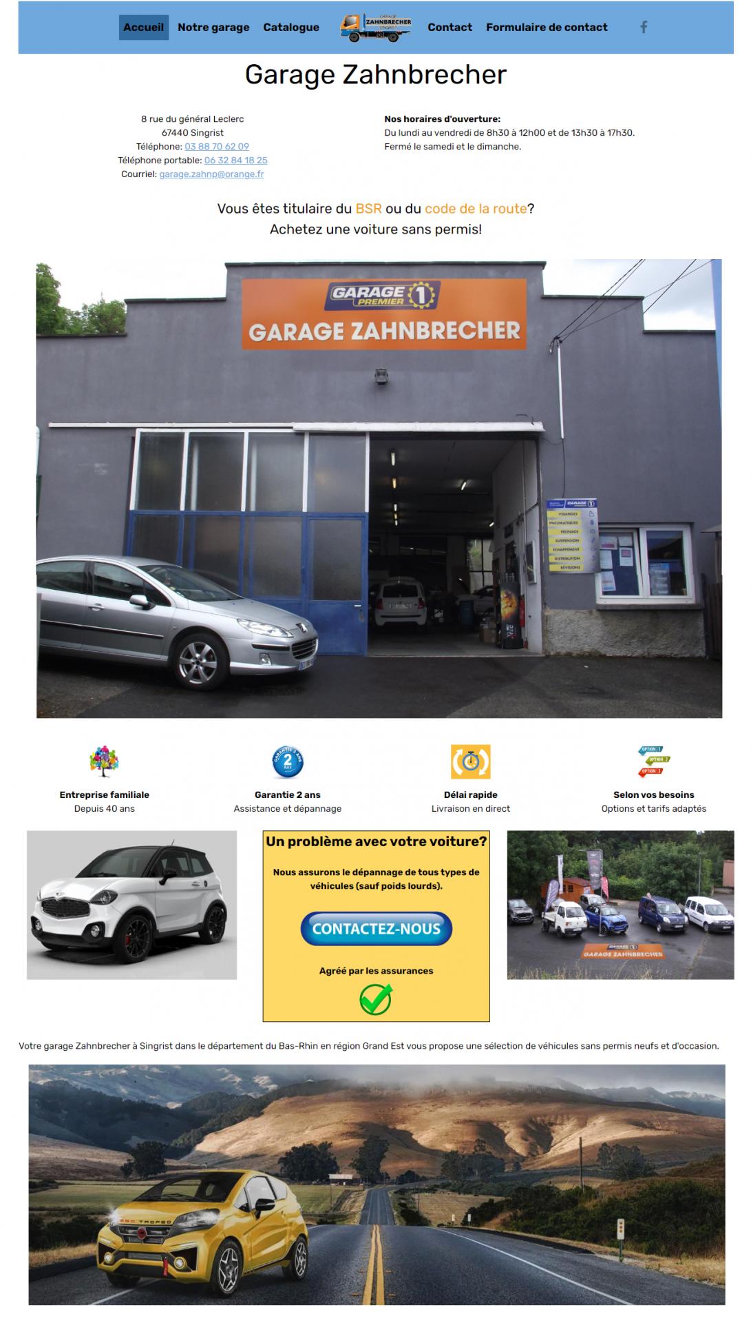 Garage zahnbrecher