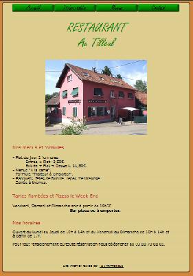 Restaurant au tilleul