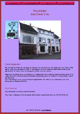 Restaurant aux deux cles